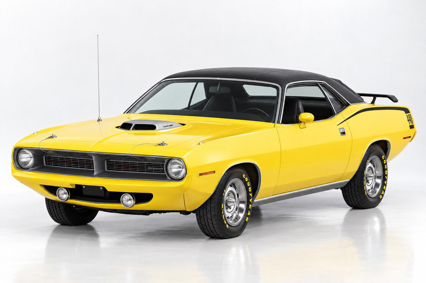 1970 Plymouth Barracuda 440+6 4-Speed