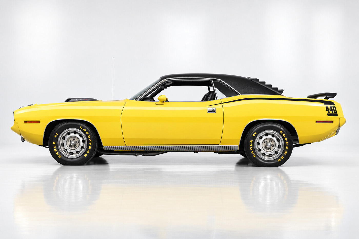 1970 Plymouth Barracuda 440+6 4-Speed