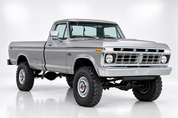 1976 Ford F-250 Custom Highboy 4×4 4-Speed