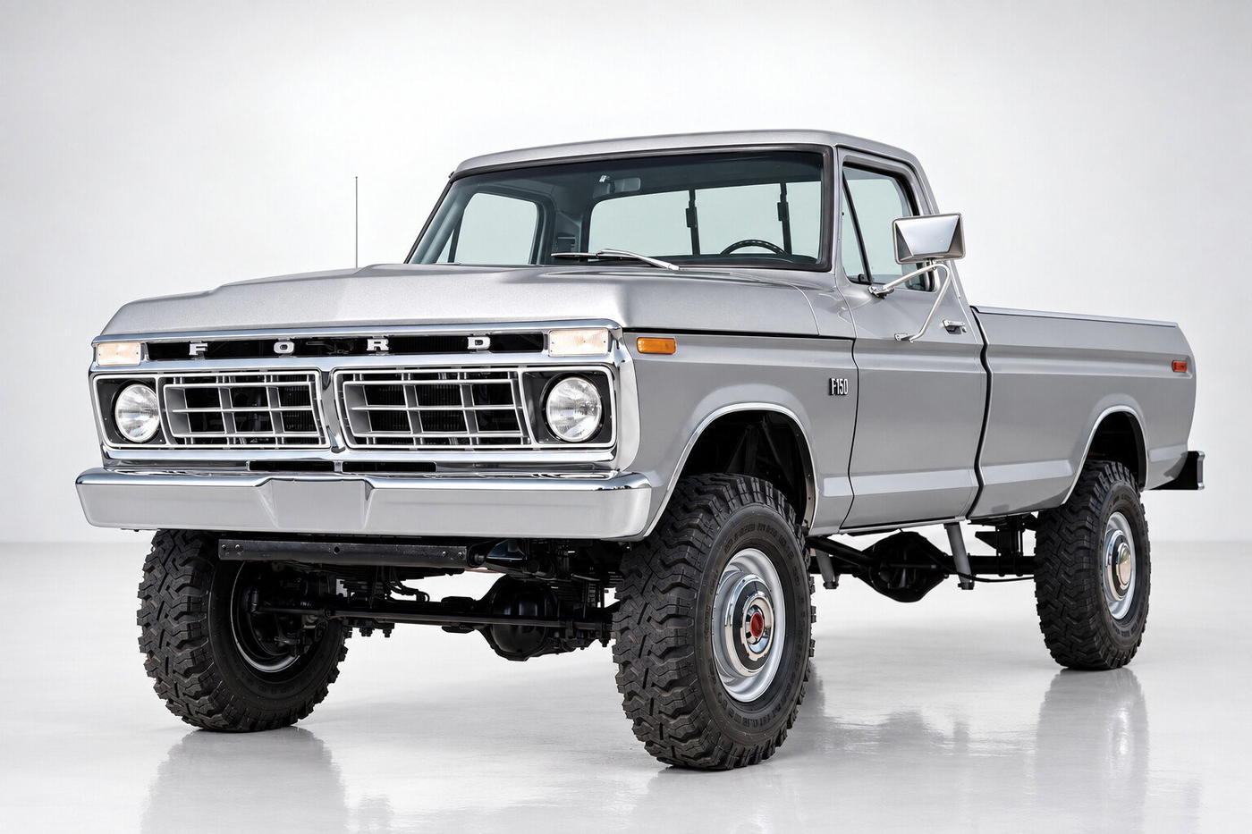 1976 Ford F-250 Custom Highboy 4×4 4-Speed