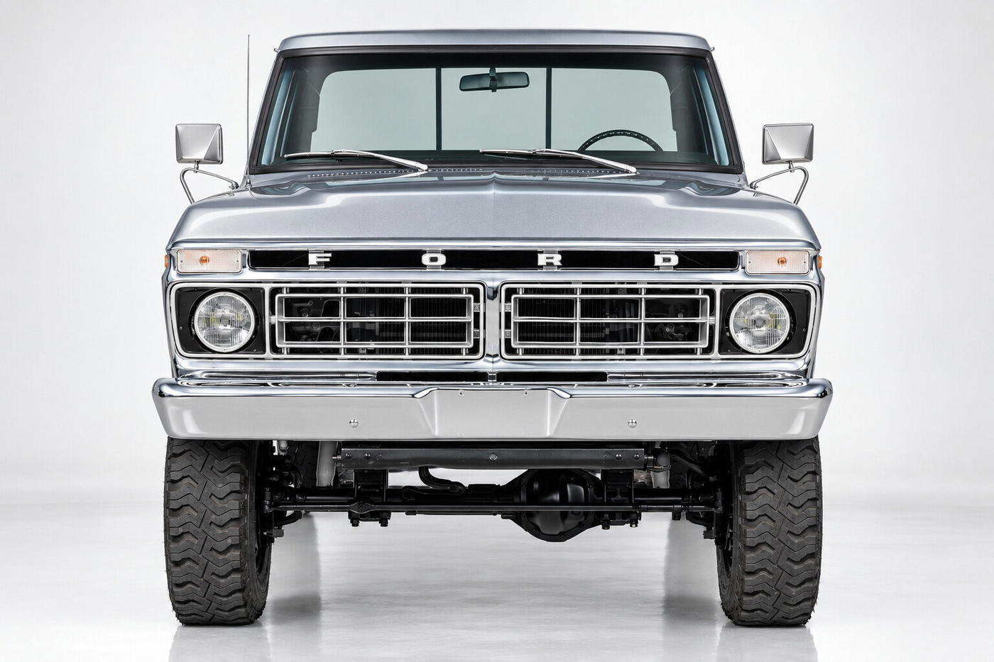 1976 Ford F-250 Custom Highboy 4×4 4-Speed