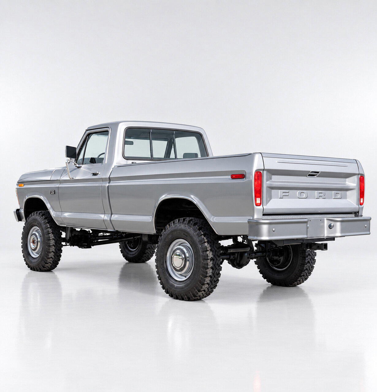 1976 Ford F-250 Custom Highboy 4×4 4-Speed